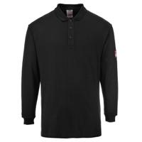fr10narxl Portwest FR10 Navy 1 % Carbon Fibre, 60 % Modacrylic, Cotton Polo Shirt, UK- XL, EUR- XL