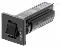 w28-xq1a-16 TE Connectivity Thermal Circuit Breaker - W28  Single Pole 32 V dc, 250V ac Voltage Rating, 16A Current Rating