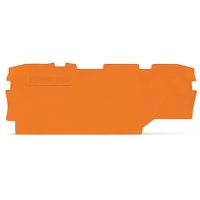 2002-1992 WAGO TOPJOB S Series End and Intermediate Plate for Use with DIN Rail Terminal Block, ATEX, IECEx