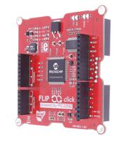 mikroe-2707 MikroElektronika Flip & Click PIC32MZ Prototyping Add On Board MIKROE-2707