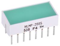 hlmp-2885 HLMP-2885 Broadcom Light Bar LED Display, Green 100 mcd