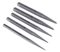 875-4752 RS PRO 5-Piece Punch Set, Centre Punch, 1/16 → 5/32 in Shank