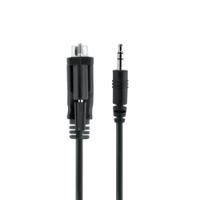 9m351m-rs232-cable StarTech.com Male 9 Pin D-sub to Male 3.5mm Stereo Jack Serial Cable, 1m PVC