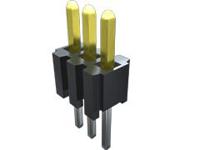 tms-102-02-l-s Samtec TMS Series Straight Through Hole Pin Header, 2 Contact(s), 1.27 mm Pitch, 1 Row, Unshrouded