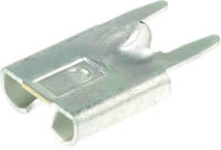 63969-1 TE Connectivity FASTON .250 Uninsulated Female Spade Connector, PCB Receptacle, 6.35 x 0.81mm Tab Size