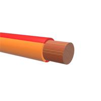 50992-61-100 NEMIQ 50992 Series Orange/Red 0.75 mm² Hook Up Wire, 1, 100m, Polyvinylchloride Insulation,