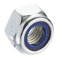 287-4205 RS PRO, Bright Zinc Plated Steel Hex Nut, DIN 982, M14