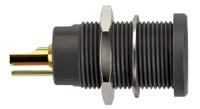kbu-7992-l-au-rt Schutzinger Red Female Test Socket, 4 mm Connector, Solder Termination, 10A, 70V dc, Gold Plating