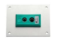 106-637 RS PRO Standard Size Thermocouple Connector Panel for Use with Thermocouple K, RoHS Standard