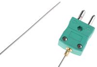 181-7312 RS PRO SYSCAL Type K Mineral Insulated Thermocouple 500mm Length, 1.5mm Diameter → +1100°C