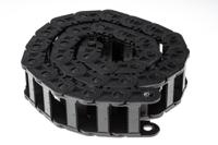 14000380380 Igus 1400, e-chain Black Cable Chain - Flexible Slot, W51.5 mm x D28mm, L1m, 38 mm Min. Bend Radius, Igumid G