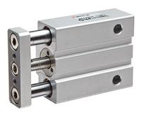 mgj10-20 SMC Pneumatic Guided Cylinder - 10mm Bore, 20mm Stroke, MGJ Series, Double Acting