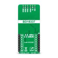 mikroe-4996 MikroElektronika MIKROE-4996, LED Driver 14 Click LED Driver Add On Board for BD18337EFV-M for mikroBUS socket