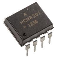 hcnr201-000e Broadcom, HCNR201-000E DC Input Photodiode Output Optocoupler, Through Hole, 8-Pin PDIP