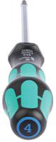 05022810001 Wera Ball End Hexagon  Screwdriver, 100 mm Blade, 198 mm Overall