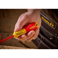 0-65-415 Stanley Phillips Insulated Screwdriver, PH1 Tip, 100 mm Blade, VDE/1000V, 260 mm Overall