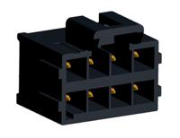 172298-1208 Molex Ultra-Fit Series Straight Through Hole PCB Header, 8 Contact(s), 3.5 mm Pitch, 2 Row, Shrouded