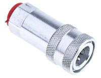 745-4704 RS PRO Steel Female Hydraulic Quick Connect Coupling, BSP 1/4 Female