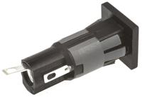 fx03692 Bulgin 10A Panel Mount Fuse Holder for 5 x 20mm Fuse, 1P, 250V ac