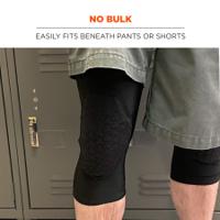 18527 Ergodyne Black Anti Slip Foam Slide On Knee Pad Resistant to Slip