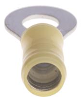 320569 TE Connectivity, PIDG Insulated Ring Terminal, M6 Stud Size, 2.6mm² to 6.6mm² Wire Size, Yellow