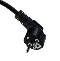 7200216 Rittal IEC C19 Socket to Type F German Plug Power Cord, 1.8mDK