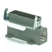 208-4904 RS PRO Heavy Duty Power Connector Housing, M25 Thread, Side Entry