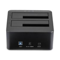 sdock2u33v StarTech.com USB 3.0 Hard Drive Docking Station for 2 Drives SATA Hard Drive 2.5 x 3.5in