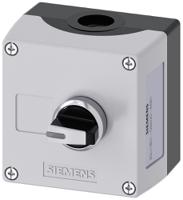 3su1801-0ba00-4ab1 Siemens Control Station Switch, Plastic, IP66, IP67, IP69