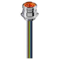 11635-rsf-5011-04 Lumberg Automation Circular Connector, 5 Contacts, Front, 7/8 in Connector, Plug, Male, IP68, RSF Series