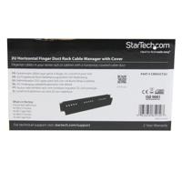 cmduct2u StarTech.com Steel Cable Duct for Use with Server Racks and Cabinets, Wiring Closets, Network Distribution Cabling, 482