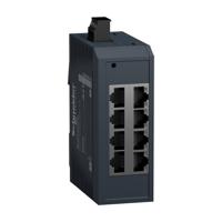 mcsesu083fn0 Schneider Electric ConneXium - Ethernet Series DIN Rail Mount Network Hub, 8 RJ45 Ports, 24V