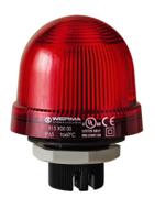 81610068 Werma 816 Series Red Continuous lighting Beacon, 230 V, Built-in Mounting, LED Bulb