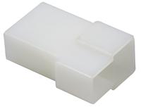 180908-0 TE Connectivity, AMP FASTIN-FASTON 2 Way Nylon Crimp Terminal Housing, Natural