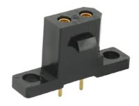 sms2ge3 Souriau Sunbank by Eaton SMS Series Straight PCB Mount PCB Socket, 2-Contact, 1-Row, 5.08mm Pitch, Solder Termination