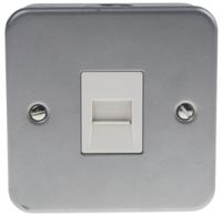 668-3682 RS PRO White Telephone Socket 2-way