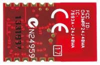 mrf24j40ma-irm Microchip ZigBee Transceiver, 12-Pin Module