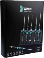 05118156001 Wera Hexagon Precision Screwdriver Set, 6-Piece