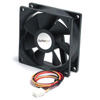 fan6x2tx3 StarTech.com Axial Fan, 12 V dc, dc Operation, 21.46cfm, 2.4 x 2.4 x 0.8in