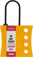 99670 ABUS Yellow 4-Lock Plastic Lockout Device, 9mm Attachment