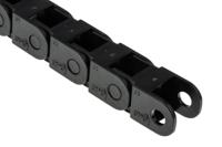 06100180 Igus 6, e-chain Black Cable Chain - Flexible Slot, W16.5 mm x D15mm, L1m, 18 mm Min. Bend Radius, Igumid G