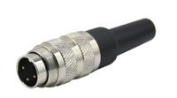 rnd-205-01399 RND Connector, 3 Contacts, Cable, M16 Connector, Plug, Male, IP67, RND 205 Series
