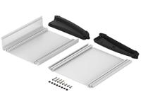 92850200hmt1-atph-1850-0200 Bopla Alu-Topline Series Black Aluminium Desktop Enclosure, Sloped Front, 150 x 181.2 x 53.2mm