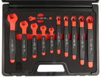 829-6546 RS PRO 11-Piece Spanner Set, 7 → 17 mm, Chrome Vanadium Steel