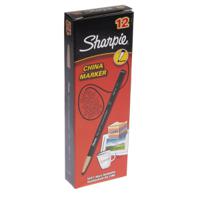 s0305071 Sharpie Black China Marker, 12 Pack Quantity