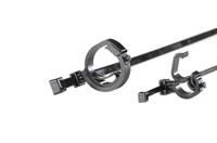 156-03382 HellermannTyton Cable Tie, 390mm x 7.6 mm, Black Nylon, Pk-200
