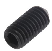 529-983 Black, Self-Colour Steel Hex Socket Set M5 x 10mm Grub Screw