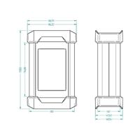 gm09-3 Hirst Magnetics GM09-3 Gaussmeter, 3 → 350Hz