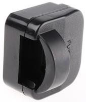 scp-bk PowerConnections Europe to UK Mains Connector Converter, Rated At 13A