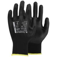 860r-10 Tegera TEGERA Black Nylon Nylon Work Gloves, Size 10, Polyurethane Coating